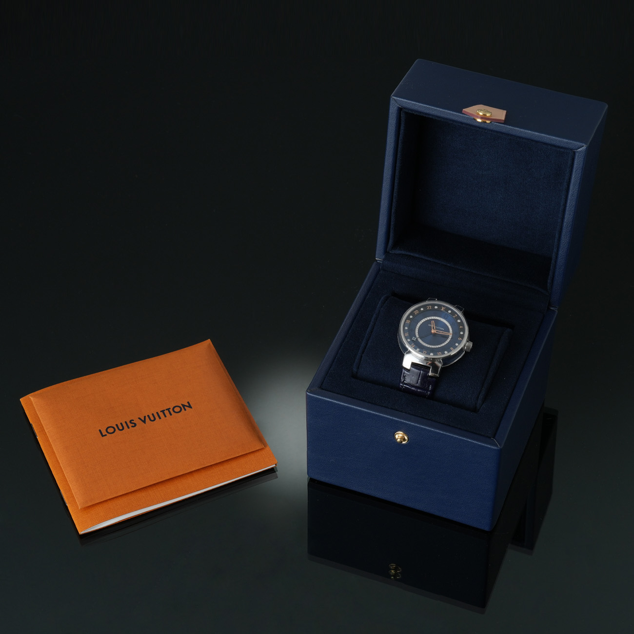 LOUIS VUITTON(NEW)루이비통 땅부르 문 듀얼 타임 QA142Z (새상품) NEW PRODUCT